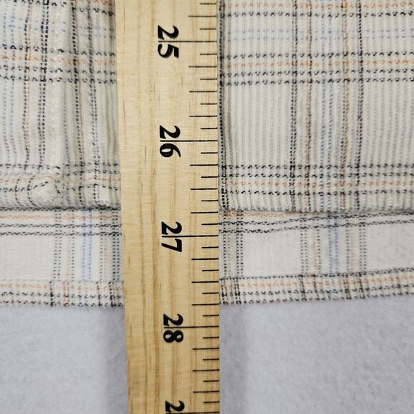 MADEWELL Ex-Boyfriend Corduroy Plaid Flannel Shirt MC063 Small Oversized Baggy - Picture 15 of 16